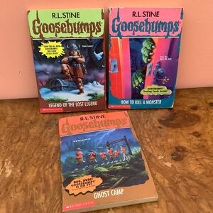 Lot Of 3 Goosebumps Books #45, #46, #47  By R.L. Stine 1996